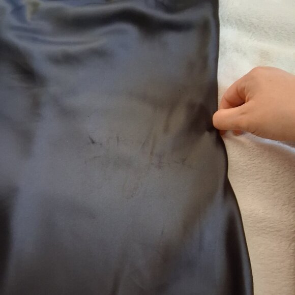 Petal & Pup Women's Size 8 Black Persia Cowl Neck Midi Dress *FLAWS* - Picture 16 of 16